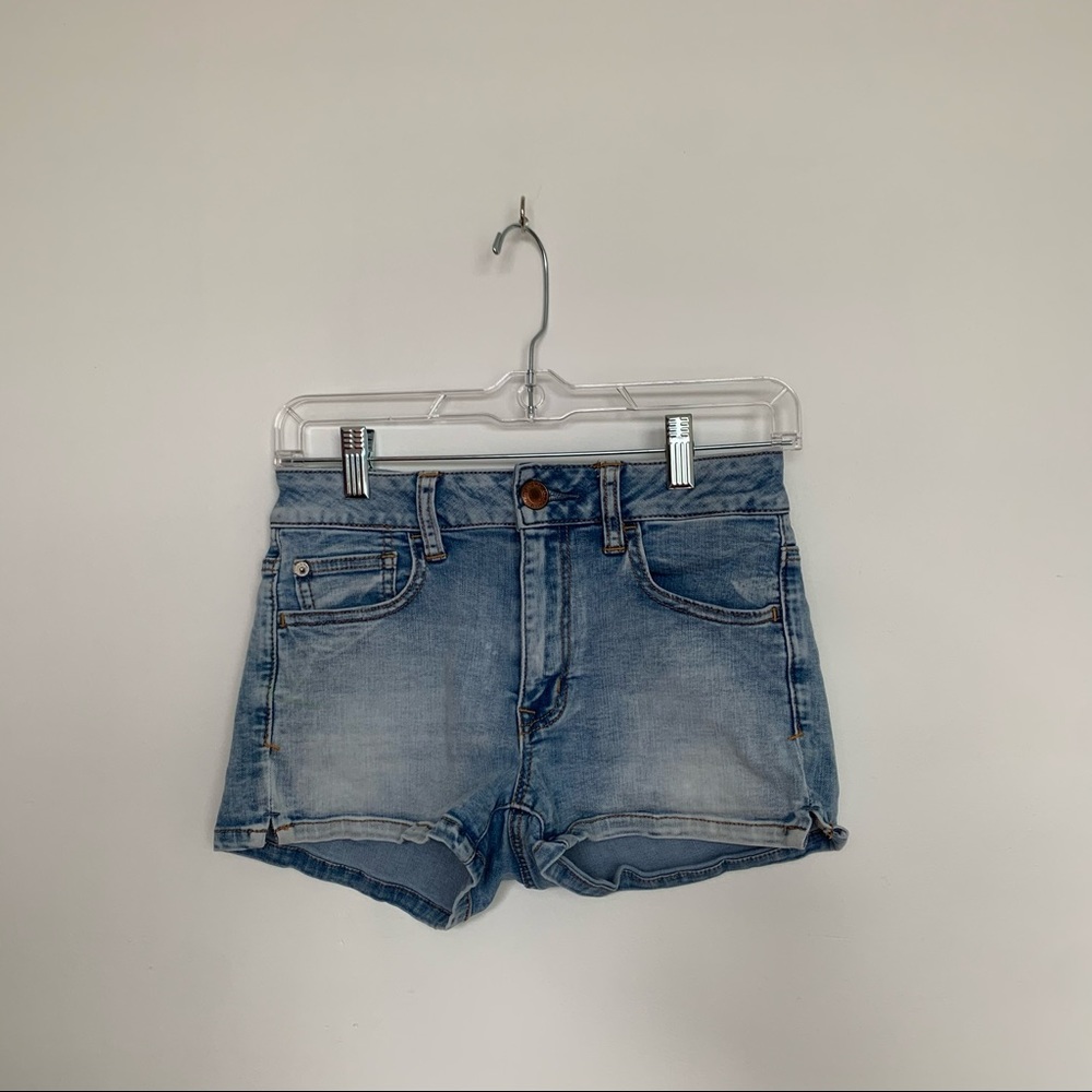 American Eagle Shortie Super Stretch Jean Shorts